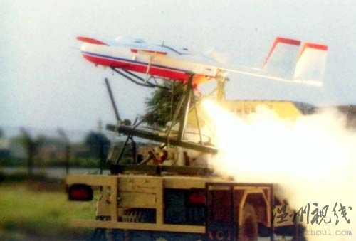 资料图：彩虹-2无人机。