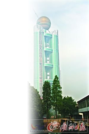 30亿元打造的摩天高楼。