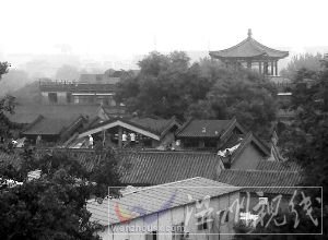 2011年8月，晋翼会馆已建设完毕。曾一智 摄