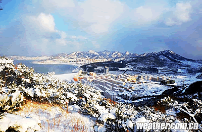 威海雪景图片 2012年威海