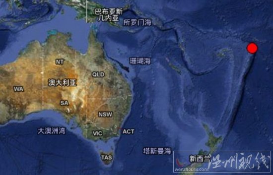 岛国汤加地震