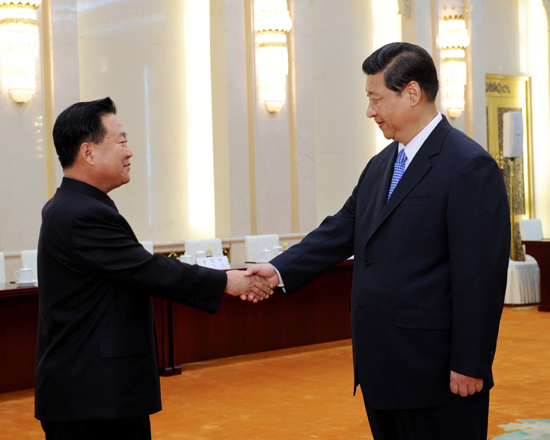 金正恩特使访华，xxx会见金正恩特使接收金正恩亲笔信
