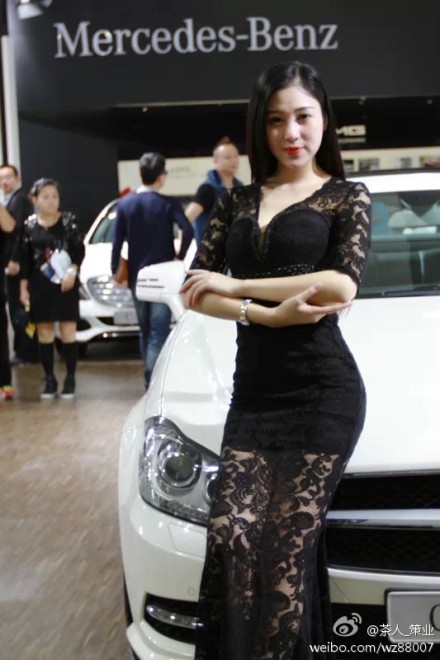 2014温州车展车模图片