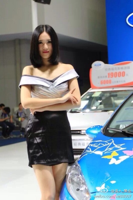 2014温州车展车模图片