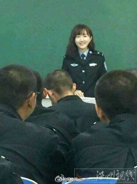 最美英语老师照片