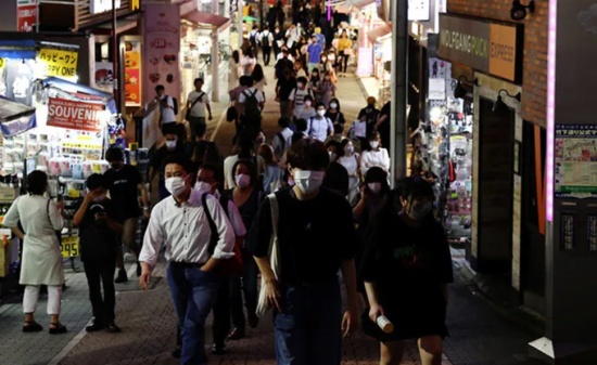 2021年8月4日，日本首都东京新增确诊4166例新 COVID-19 病例。