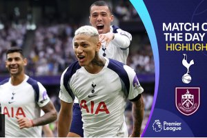 理查利森梅开二度 热刺3-0击败伯恩利