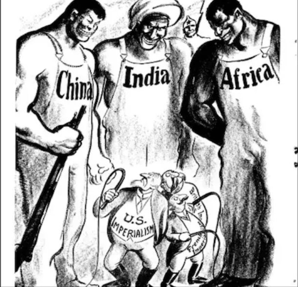 1925年漫画预言中国、印度、非洲崛起，在特朗普关税战中重现
