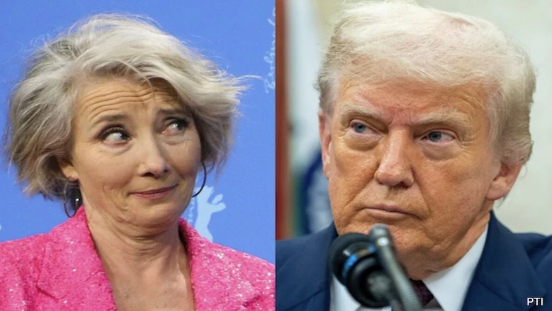 英国女演员演员艾玛·汤普森称特朗普在她离婚当天打电话给她，约她约会