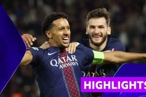 欧洲冠军联赛巴黎圣日耳曼4-0亚特兰大