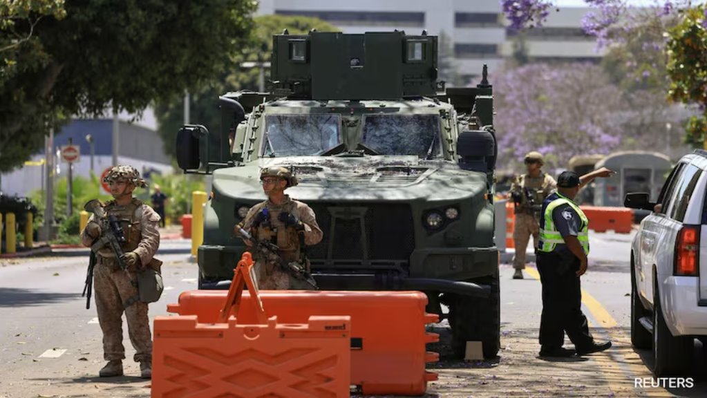 法官称特朗普在洛杉矶部署军队违反联邦法律