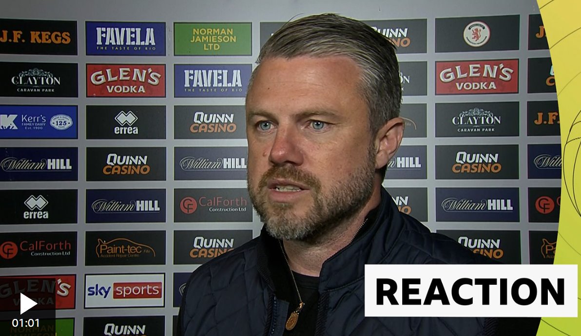 “这是最低谷”——阿伯丁主教练Thelin