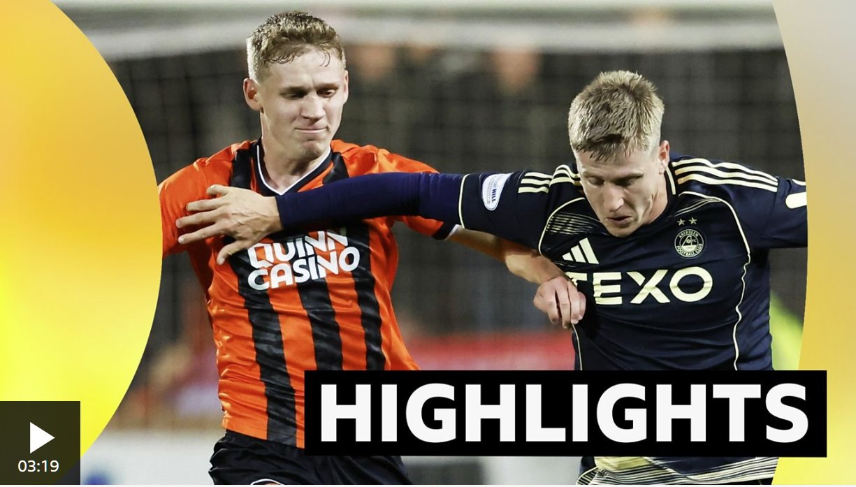 邓迪联2-0阿伯丁