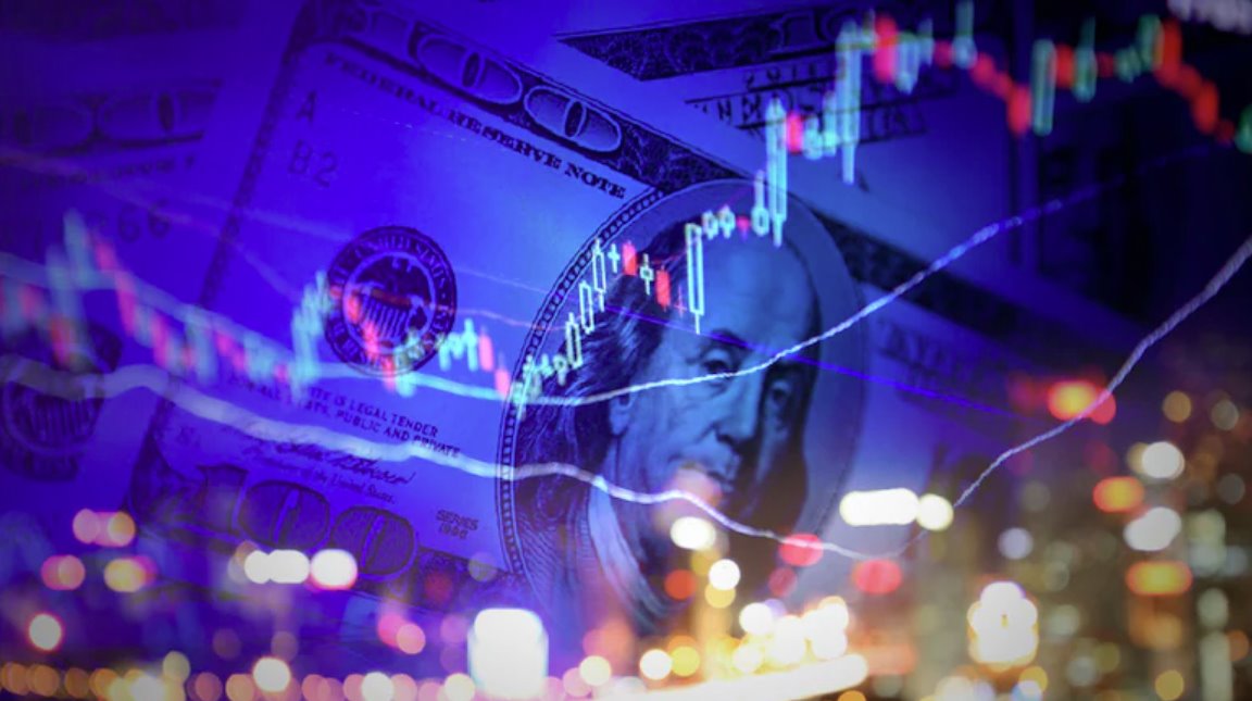 中美贸易紧张局势再度升温，美股下跌，标准普尔500指数下跌0.5%。