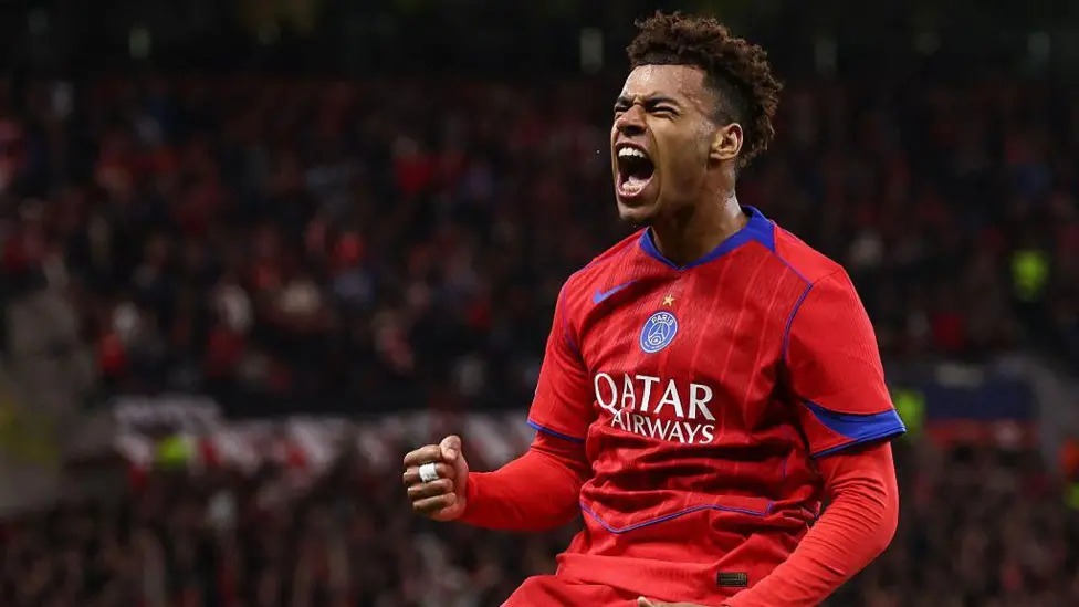 巴黎圣日耳曼追平了俱乐部在欧冠联赛中六连胜的纪录